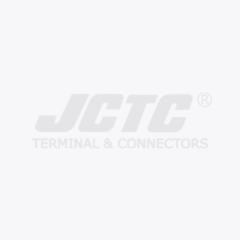 Pitch 2.50 mm 180o單排帶扣 DIP型 Wafer 4Pin 本色 HF